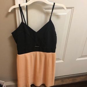 NWT Pink and black formal cocktail dress
